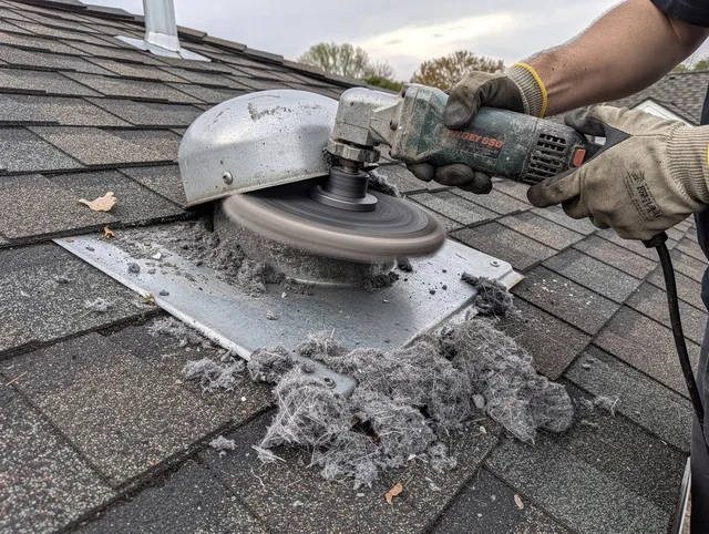 Expert roof dryer vent cleaning by North Branford Dryer Vent Cleaning in North Branford