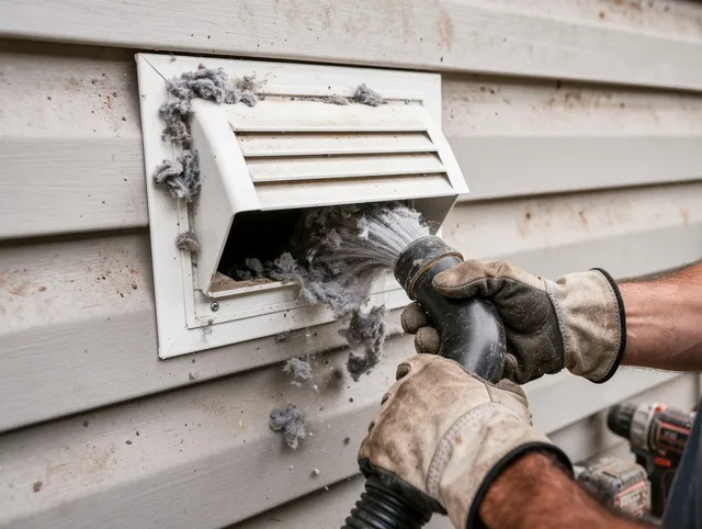 Professional dryer vent cleaning by North Branford Dryer Vent Cleaning in North Branford