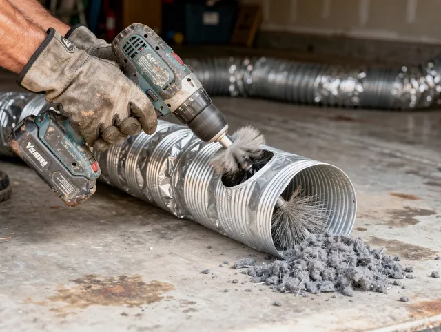 Professional duct cleaning by North Branford Dryer Vent Cleaning in North Branford