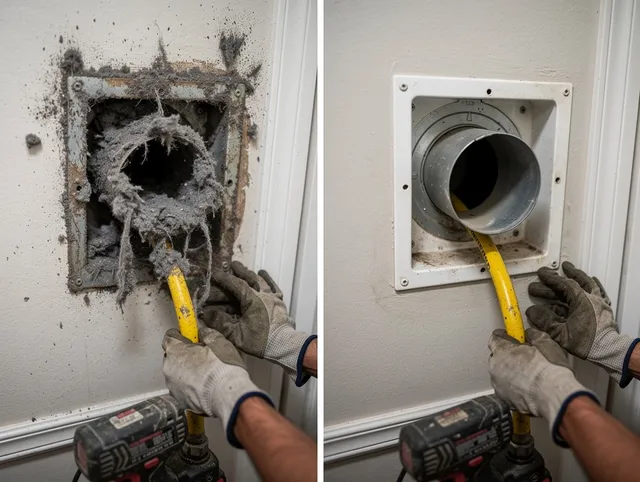Expert gas dryer vent cleaning by North Branford Dryer Vent Cleaning in North Branford